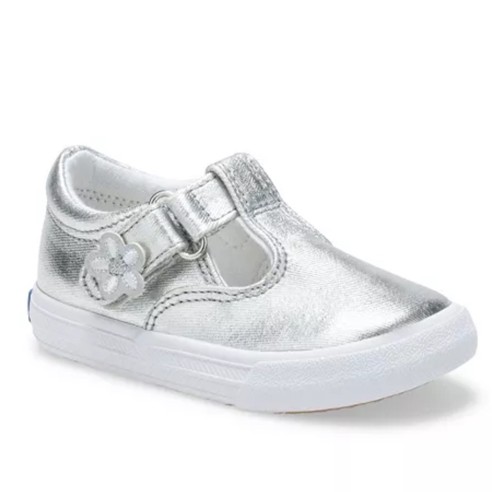 Keds Silver Sneakers Sleek Design Versatile Style